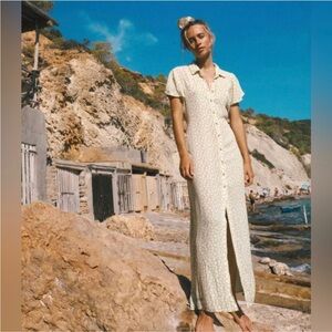 Garden Party - Maxi Shirt Dress for Women